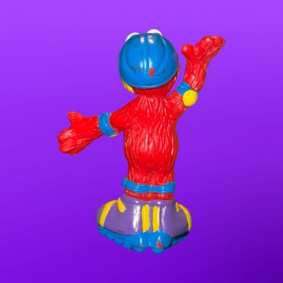 3 Elmo Cake Toppers Figure Roller Blading Elmo B20 - Picture 6 of 10